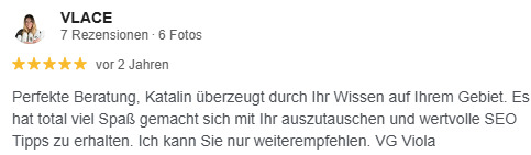 Kundenfeedback VLACE